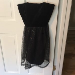 Black cocktail dress